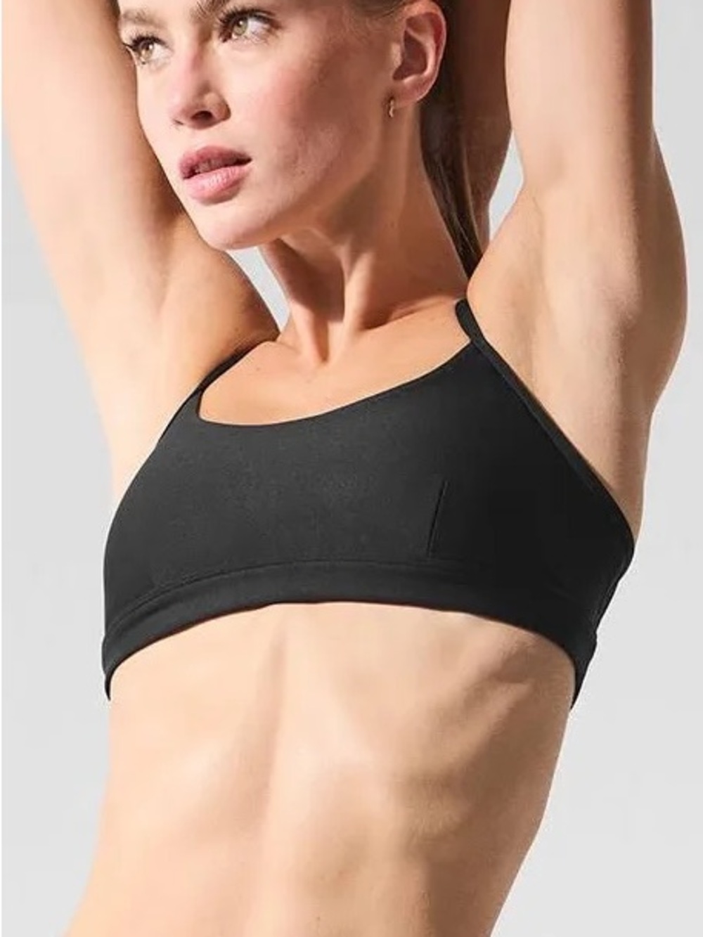 ALO Yoga Black Airlift Intrigue Bra